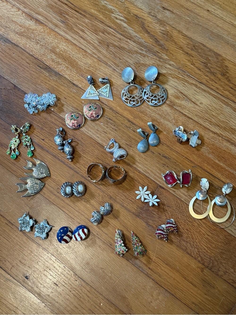 Assorted Clip On Women’s Earrings